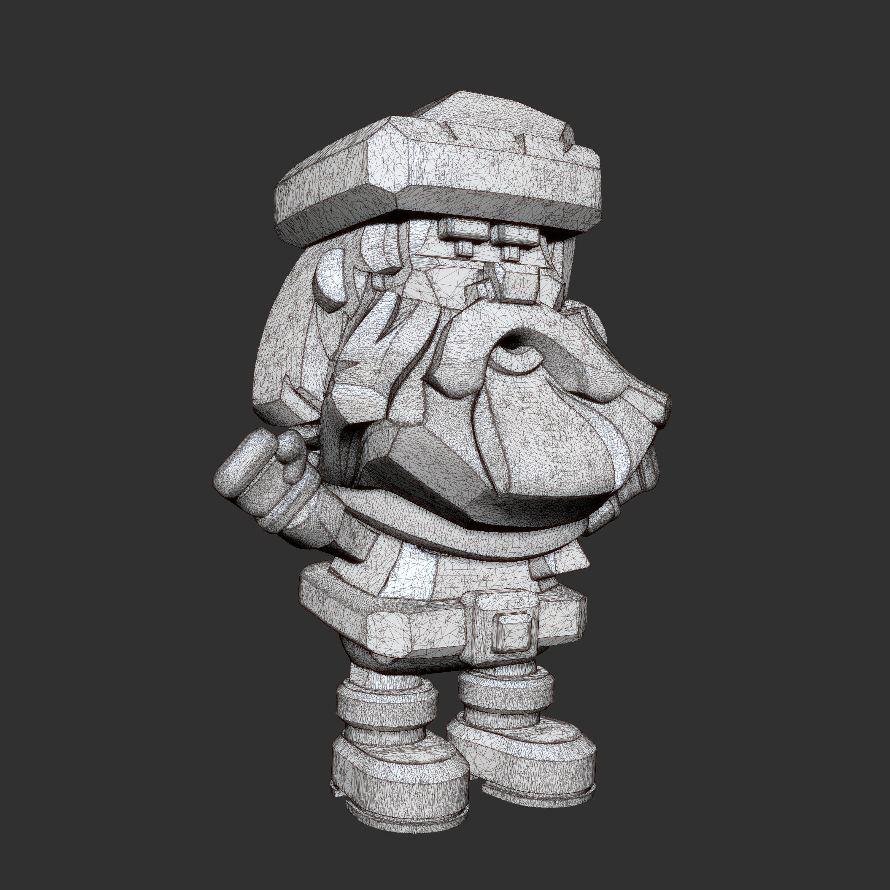 Santa Claus 3D Printable Miniature 3D print model_7