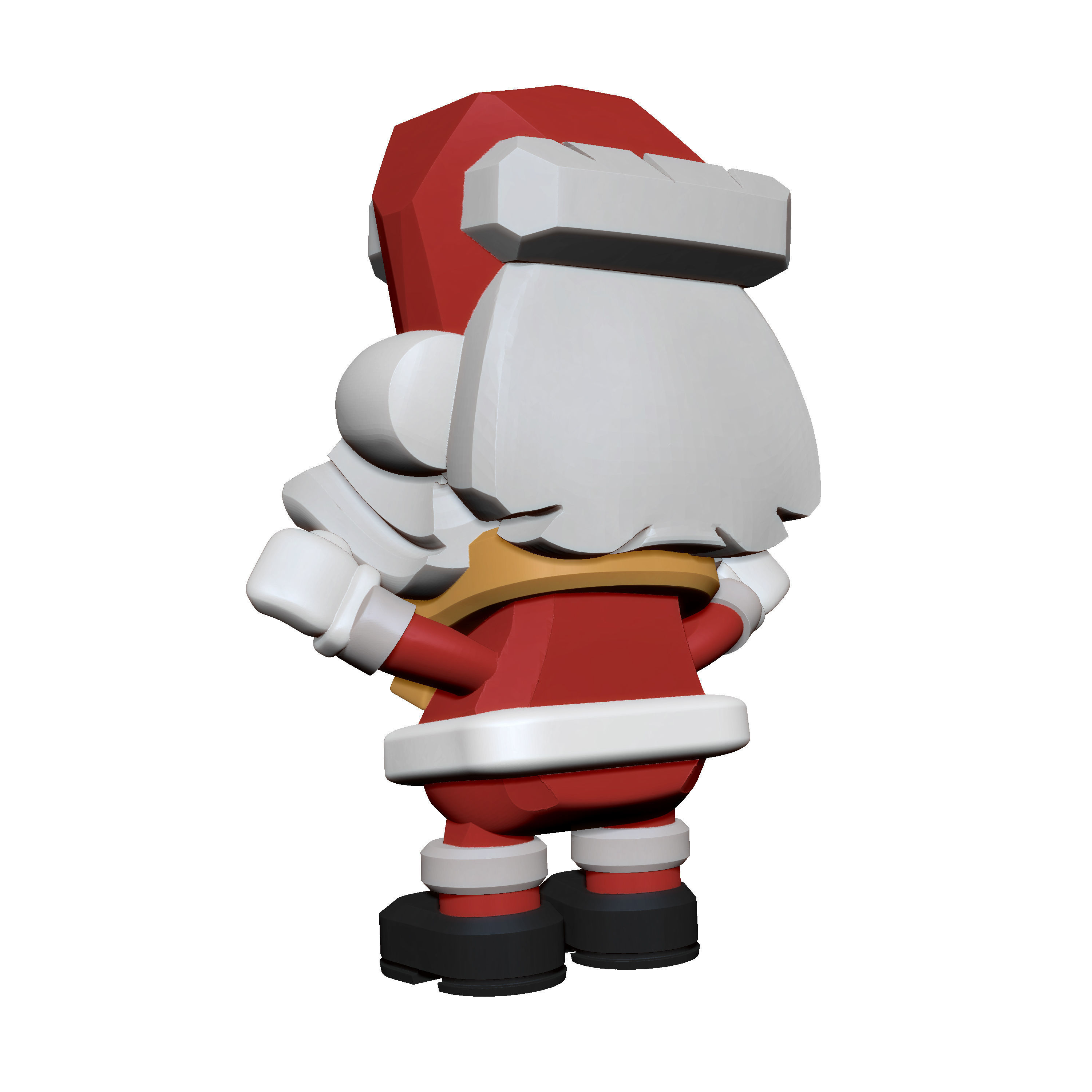 Santa Claus 3D Printable Miniature 3D print model_8