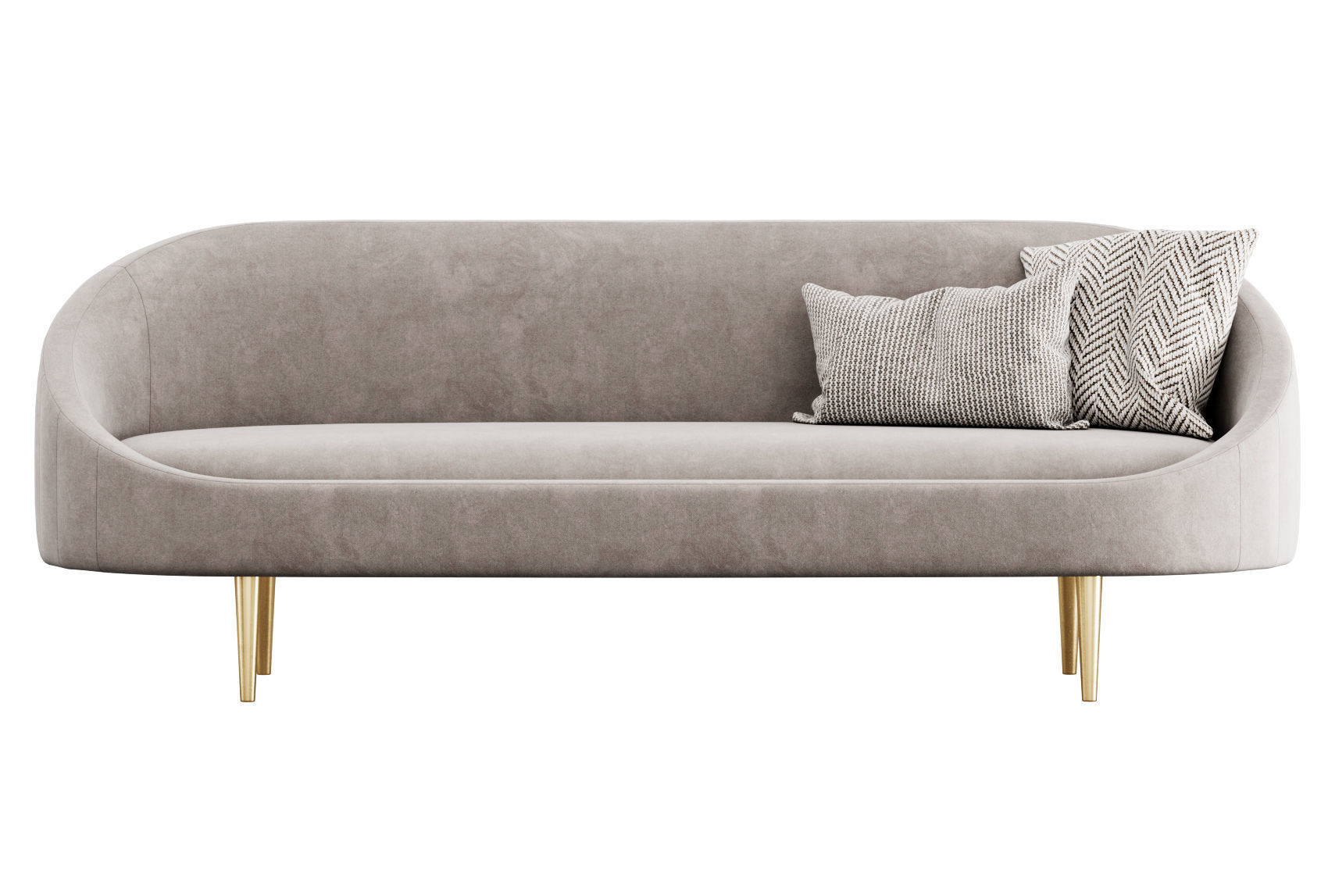 Sublime Curved Sofa by Modway 3D model_12