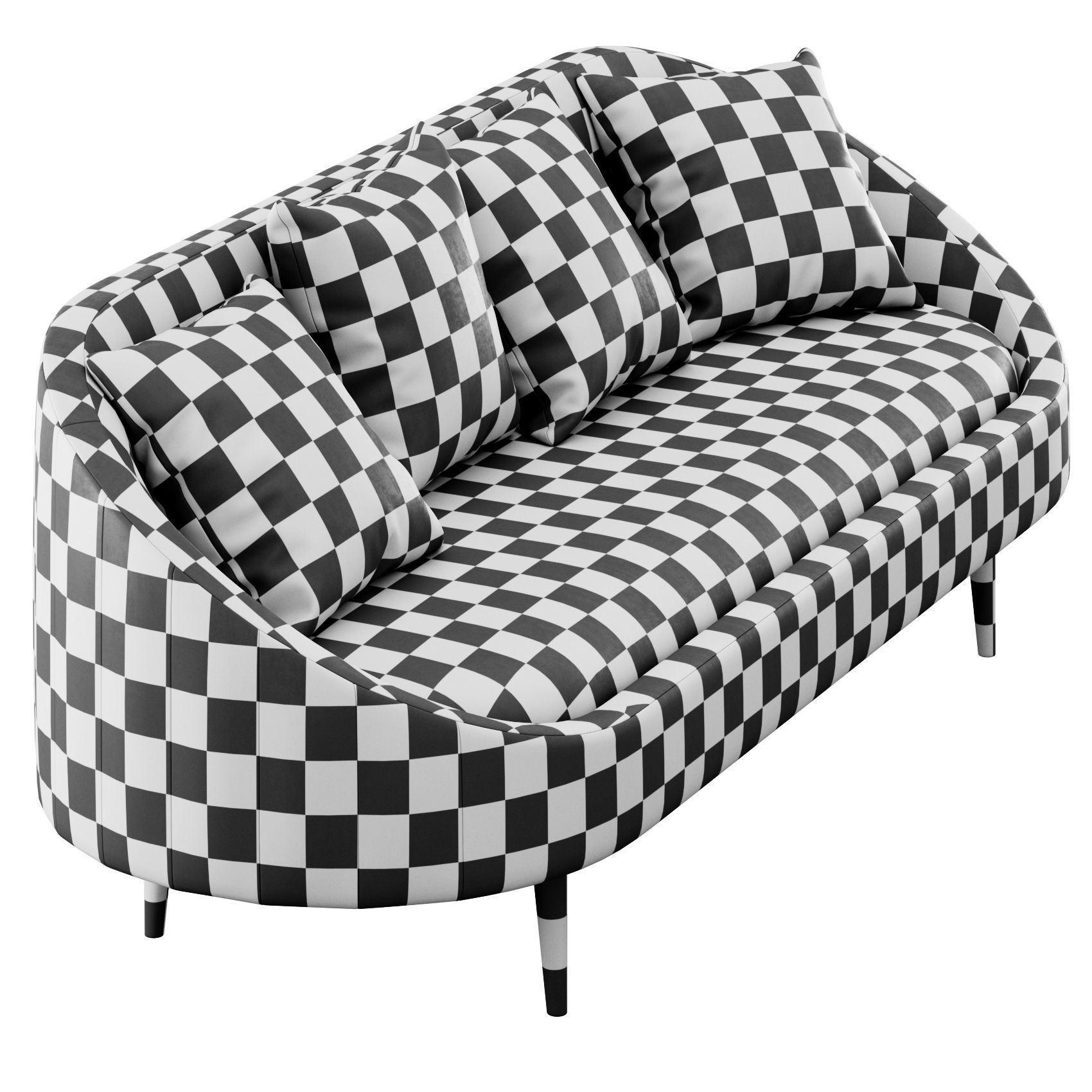 Sublime Curved Sofa by Modway 3D model_15