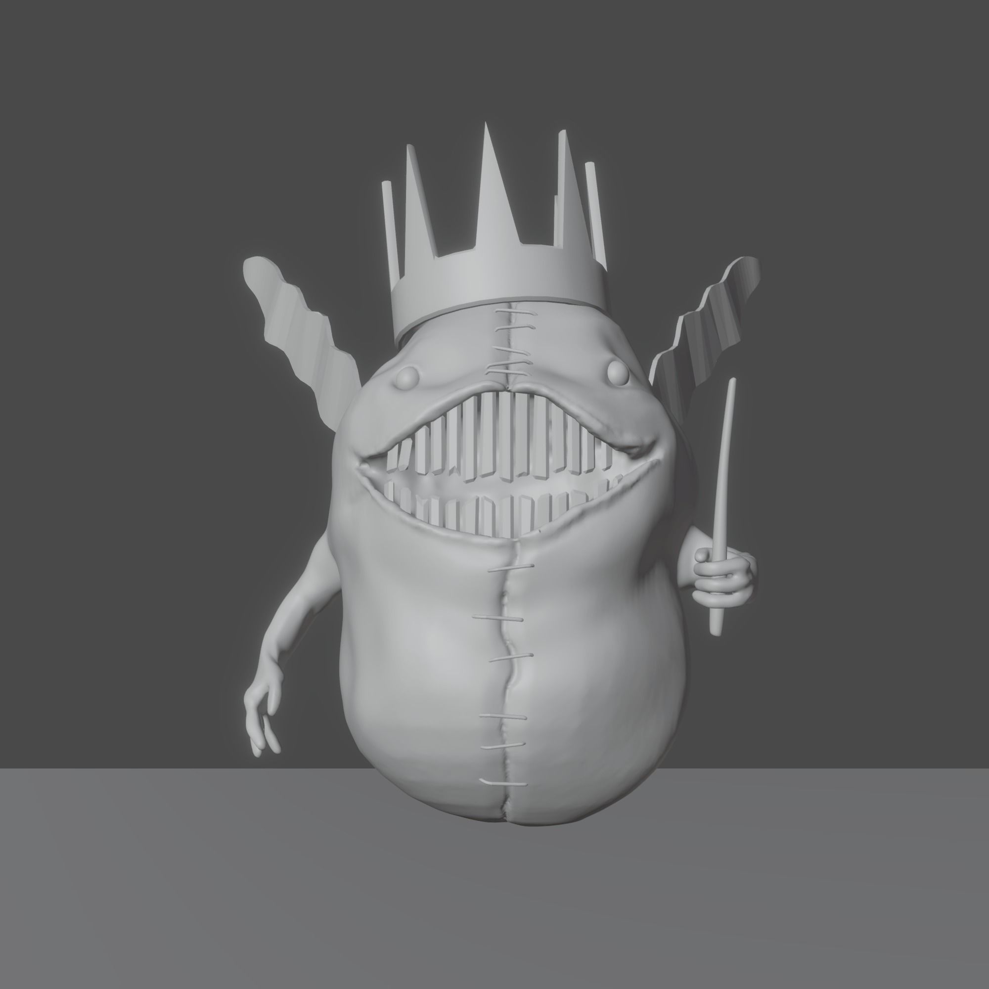 Scary Fairy 3D model_5