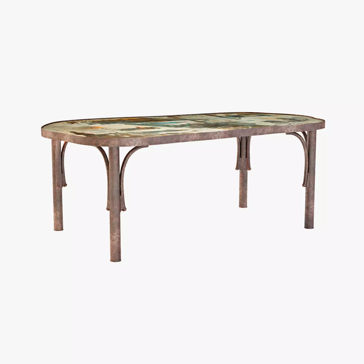 Classic Art Dining Table 3D model