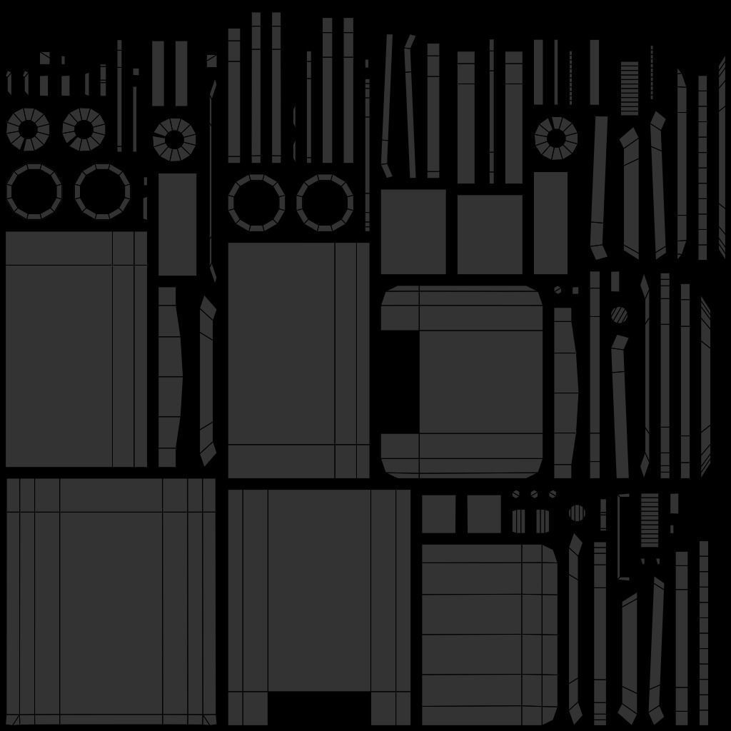 Trash cans and conteiners PBR Low-poly game ready Low-poly 3D model_20