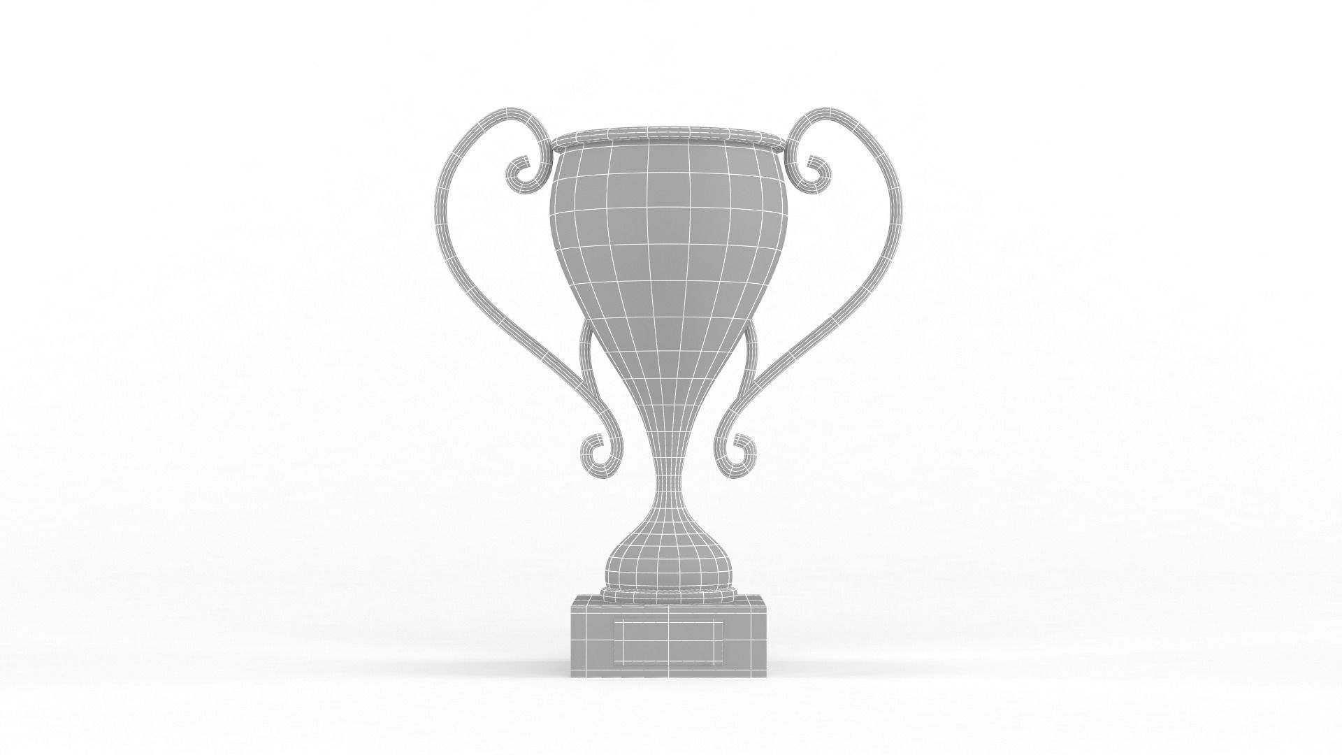 Trophy Cups Collection 3D model_16