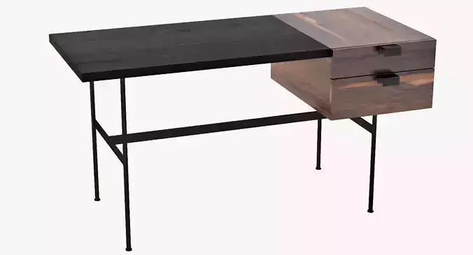 CM 141 Desk by Pierre Paulin