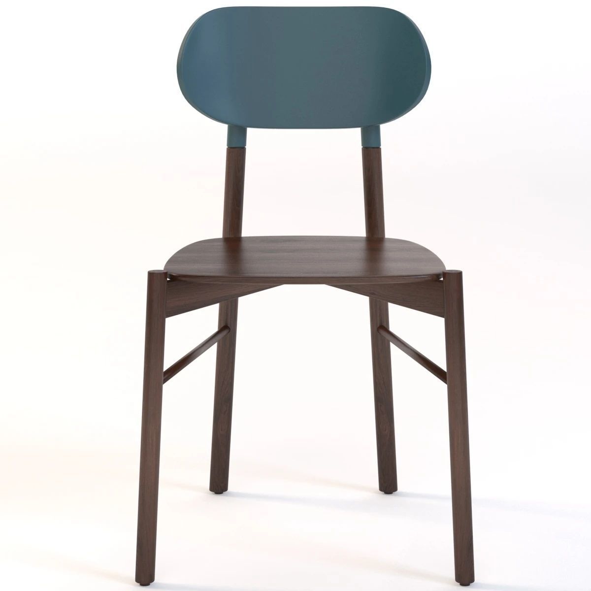 Col Italia Bokken Beech Chair 3D model_2