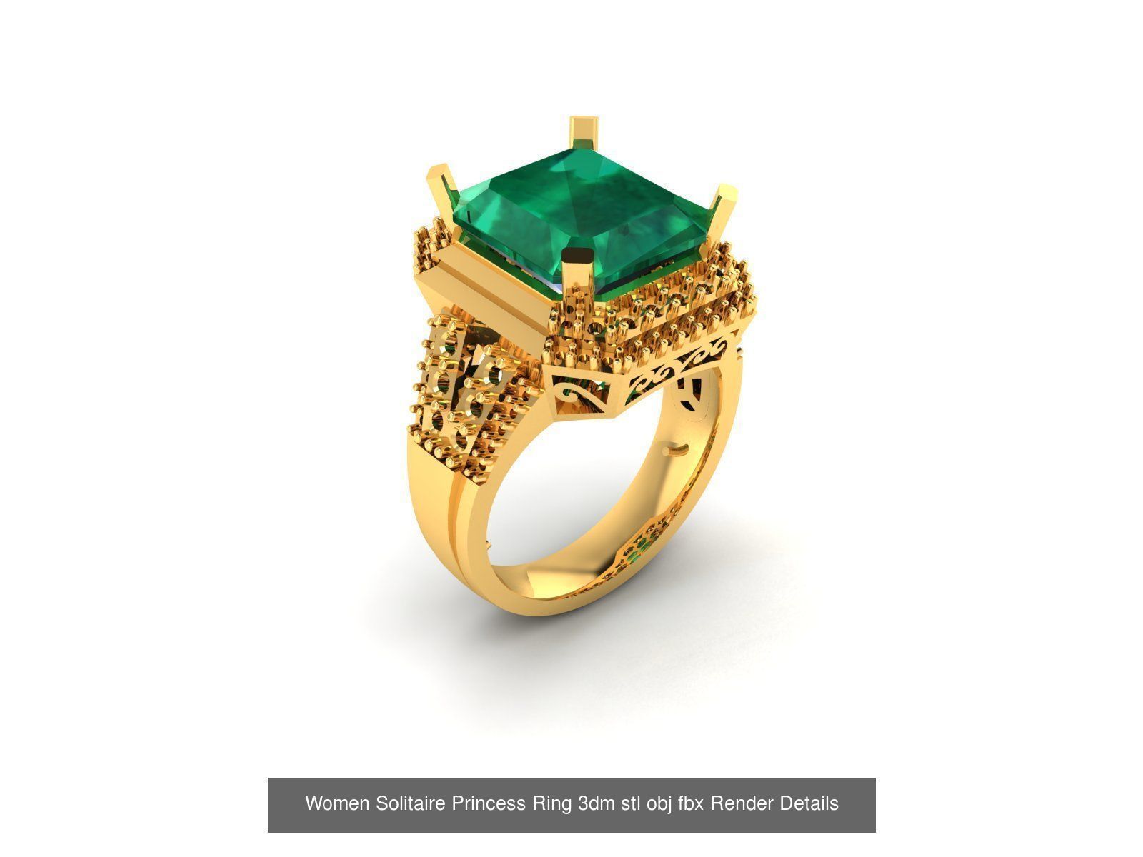 34 Wedding Engagement Princess Diamond Rings Collection _15