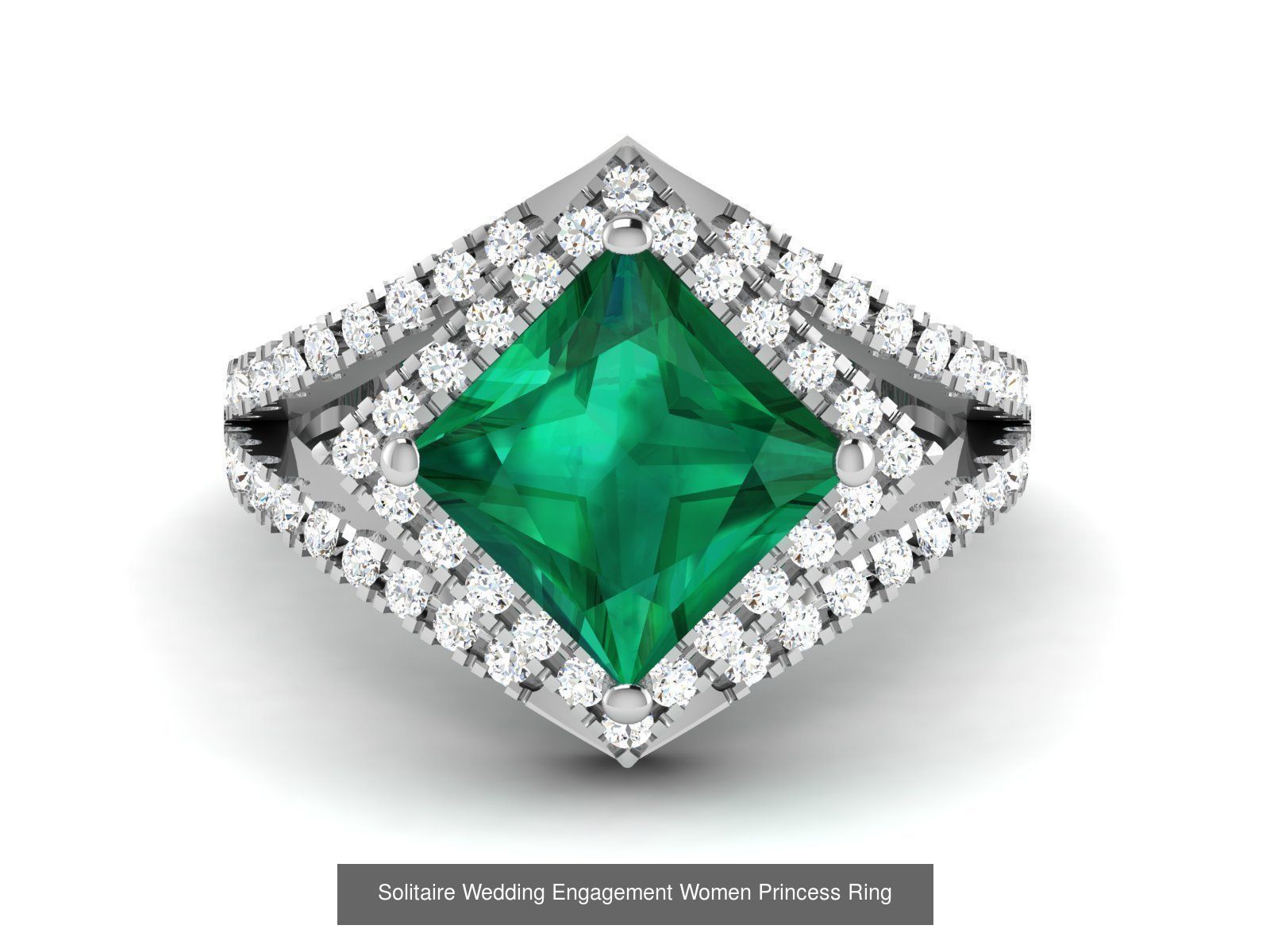 34 Wedding Engagement Princess Diamond Rings Collection _27