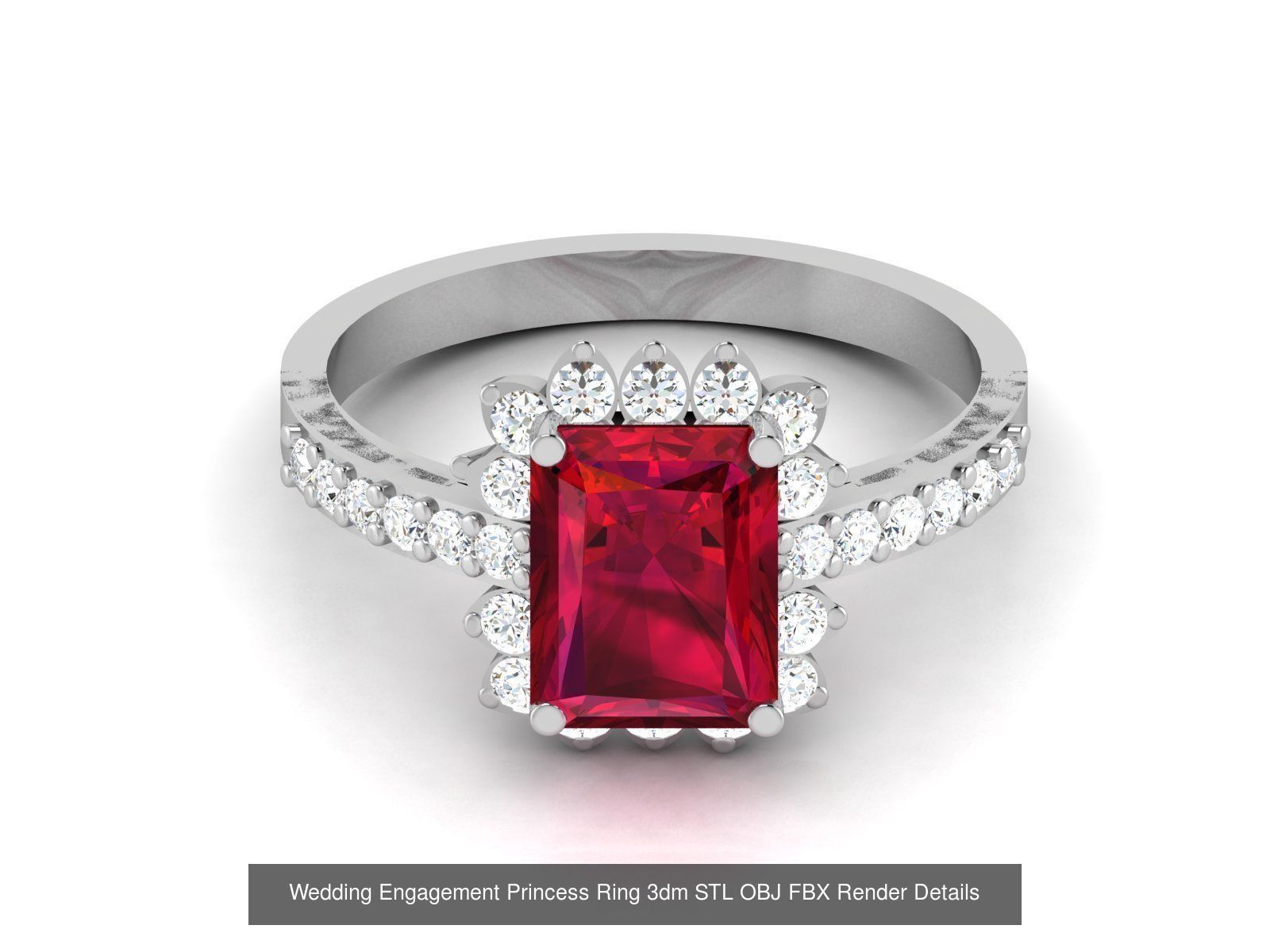 34 Wedding Engagement Princess Diamond Rings Collection _12