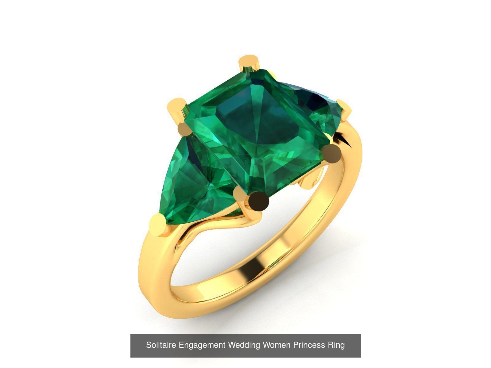 34 Wedding Engagement Princess Diamond Rings Collection _20