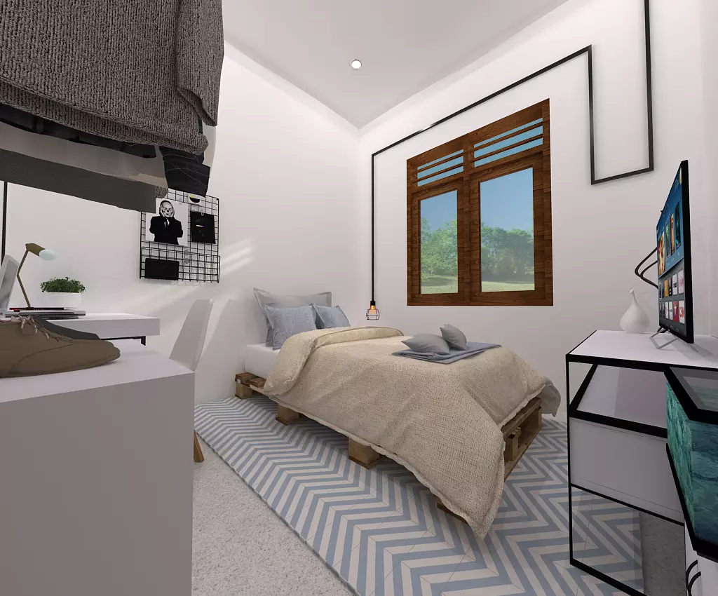 INTERIOR BEDROOM 3D model_0