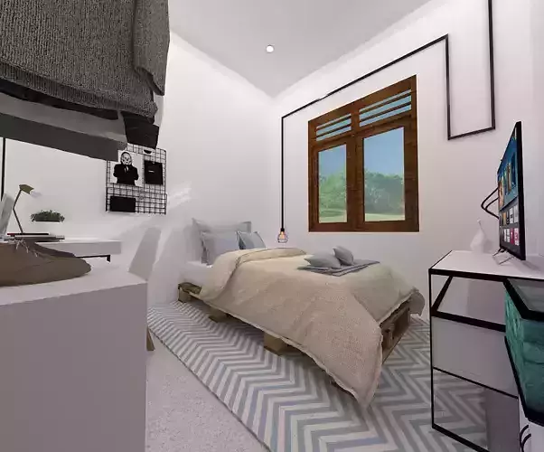 INTERIOR BEDROOM 3D model