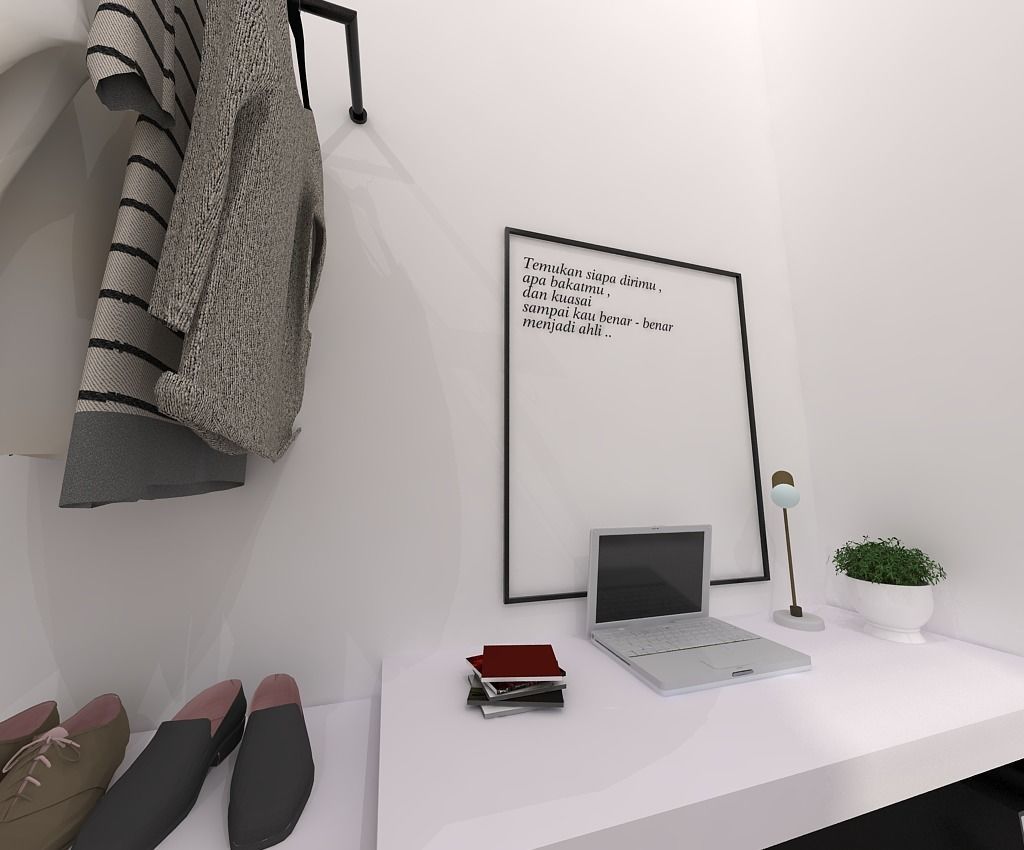 INTERIOR BEDROOM 3D model_2