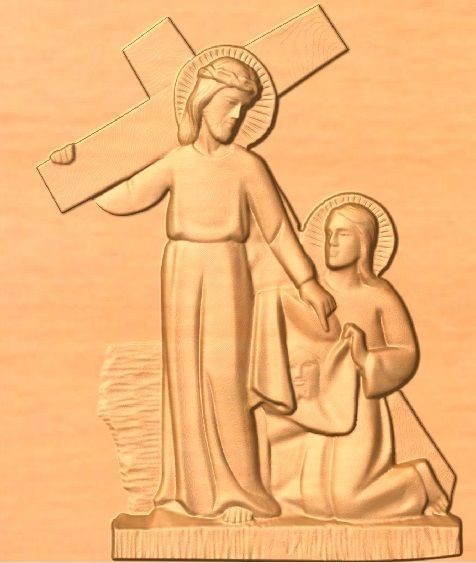 14 Stations of the Cross All in one 3D print model_10