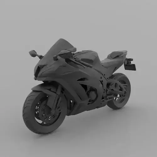 Kawasaki Ninja ZX-10R 1000 3D Model Ready to Print 3D print model