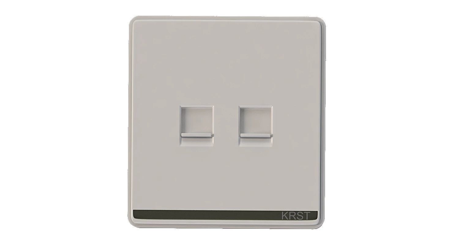 Coswall Krst Modular Range Switches and Wall Sockets Set 3D model_5