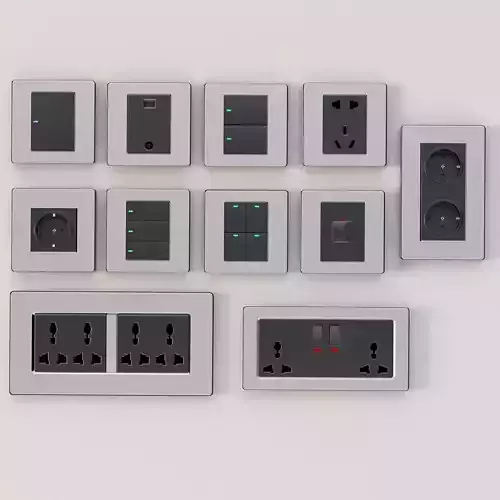 Coswall Modular Range Switches  and Sockets Set