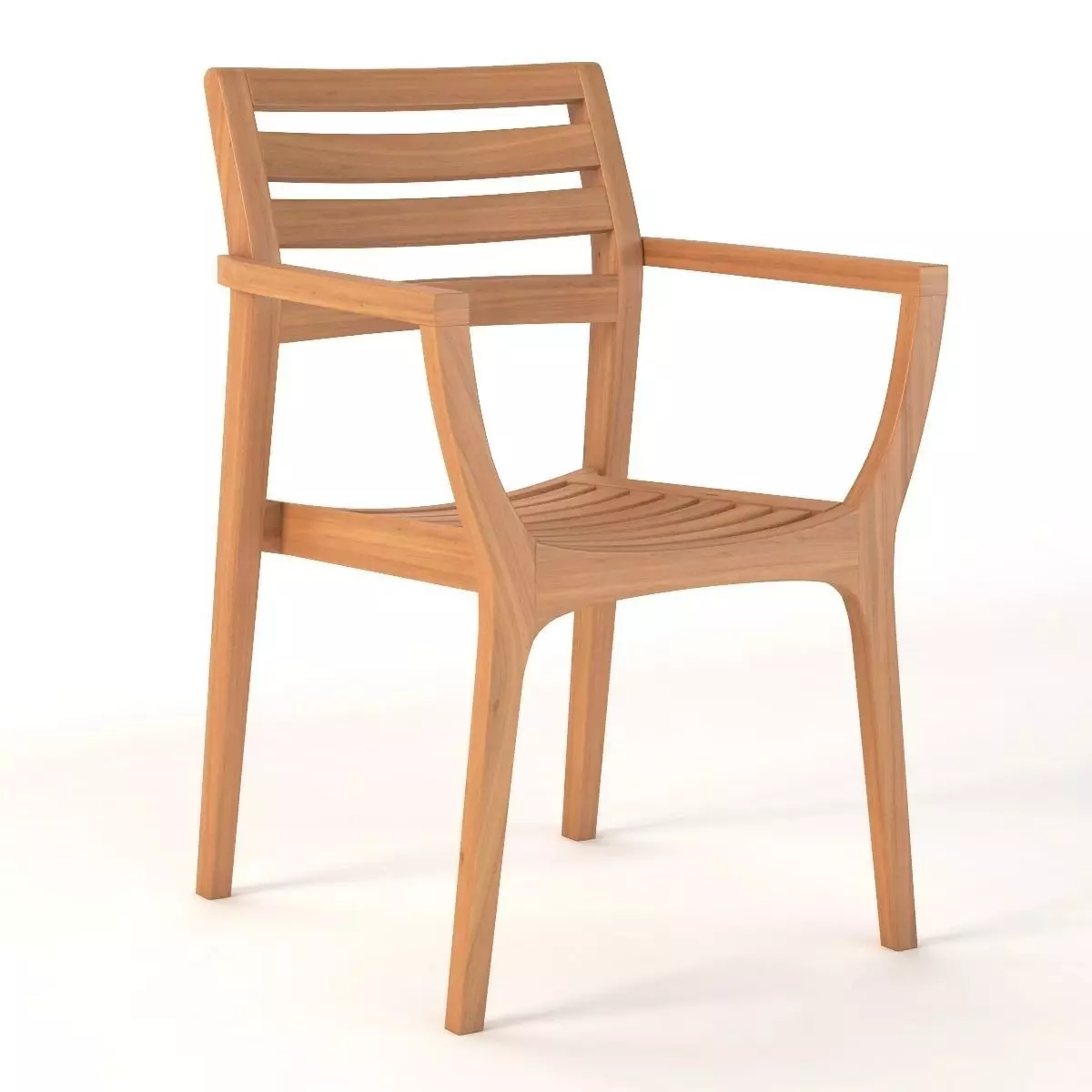 Danish Stacking Chair 3D model