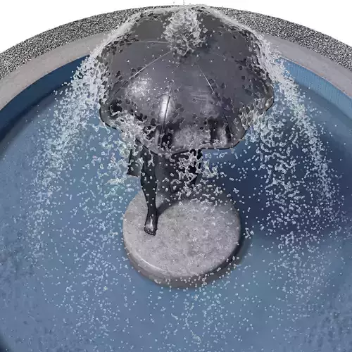  Rain Man Fountain 3D model