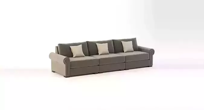 Darby Home Co Lebanon Modular Sectional Sofa Three Seater