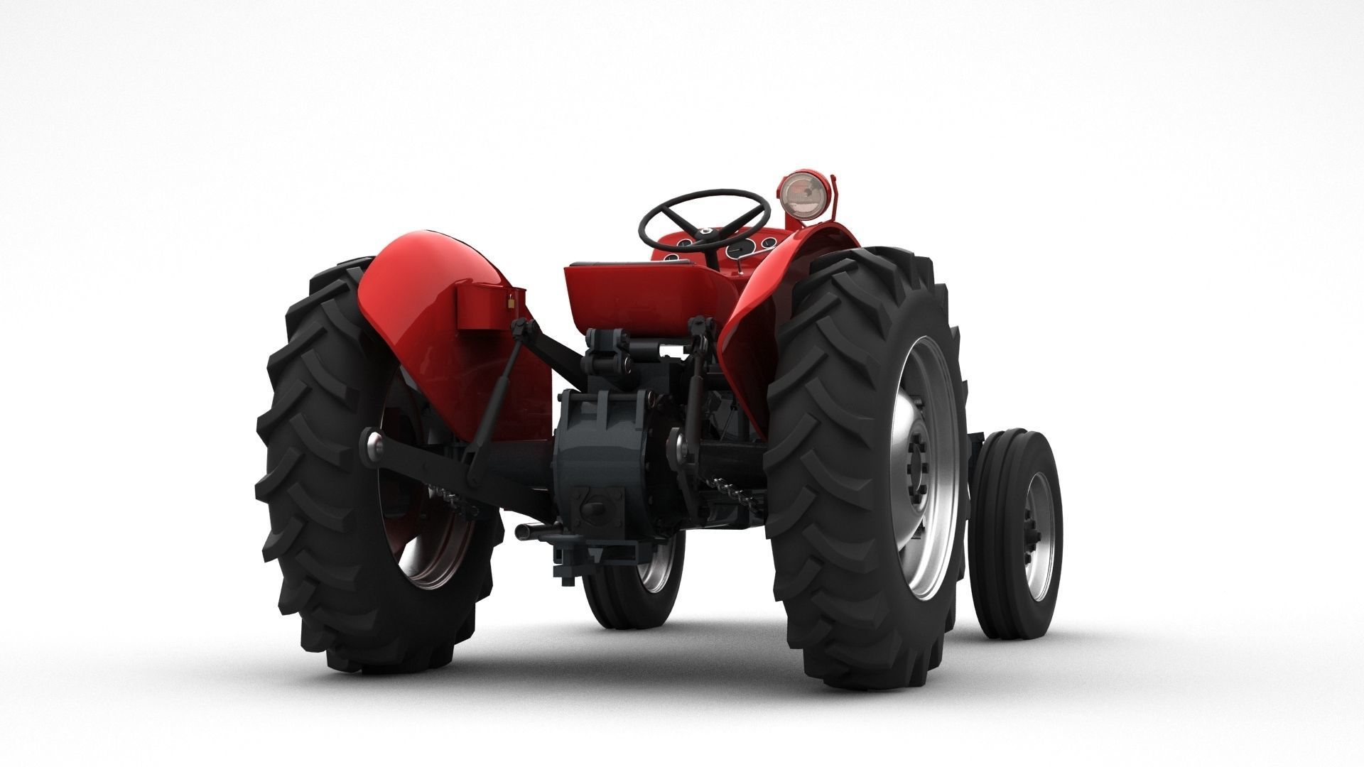 Massey Ferguson 135 - 1964 3D model_5
