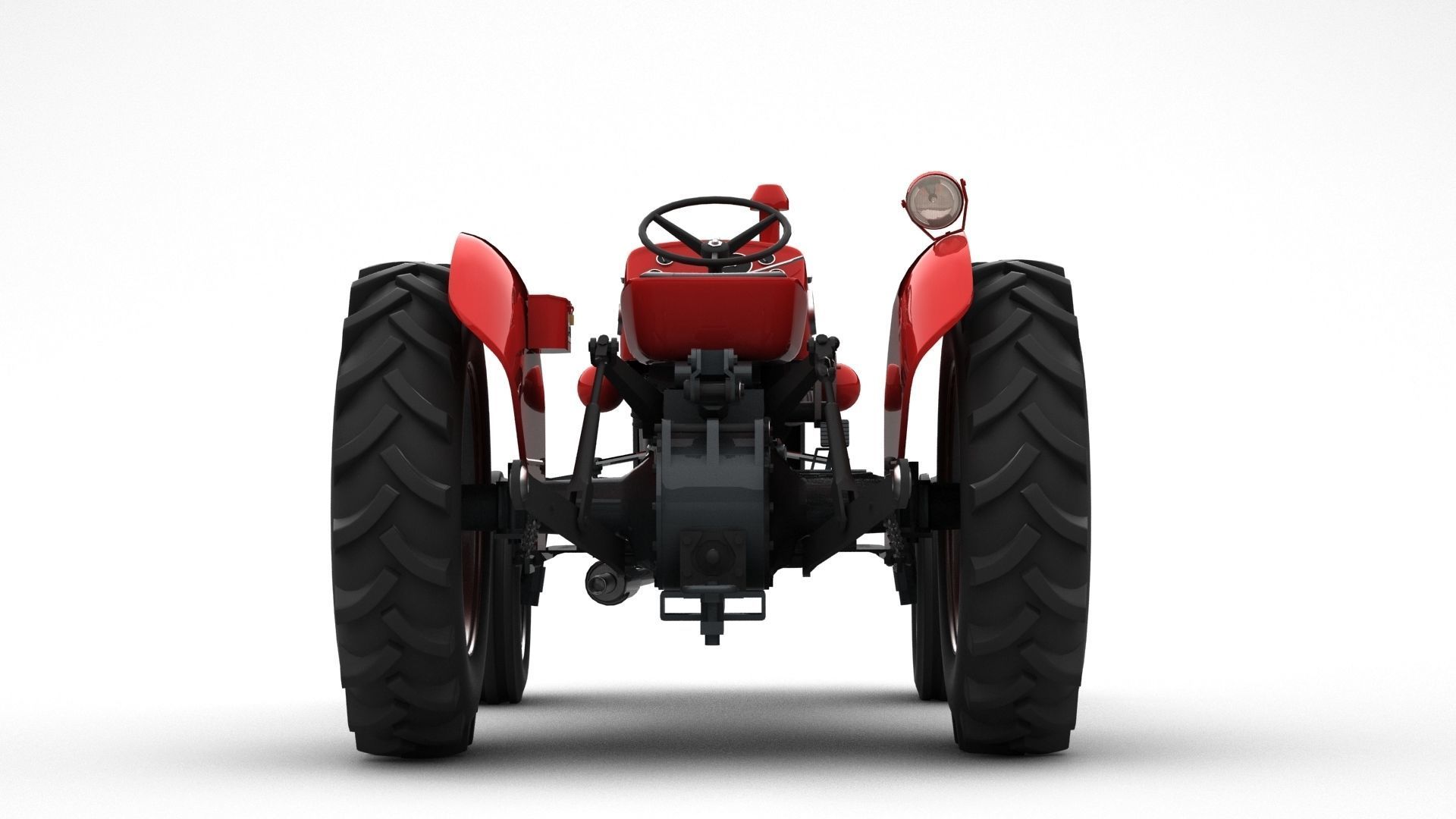 Massey Ferguson 135 - 1964 3D model_4