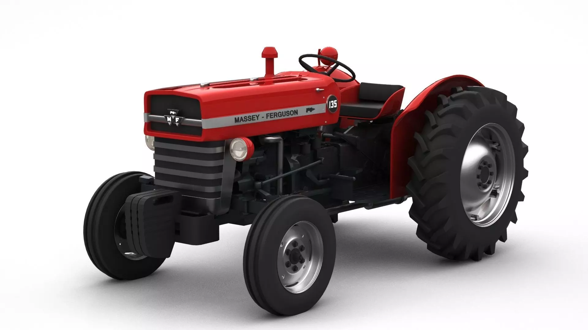 Massey Ferguson 135 - 1964 3D model_0