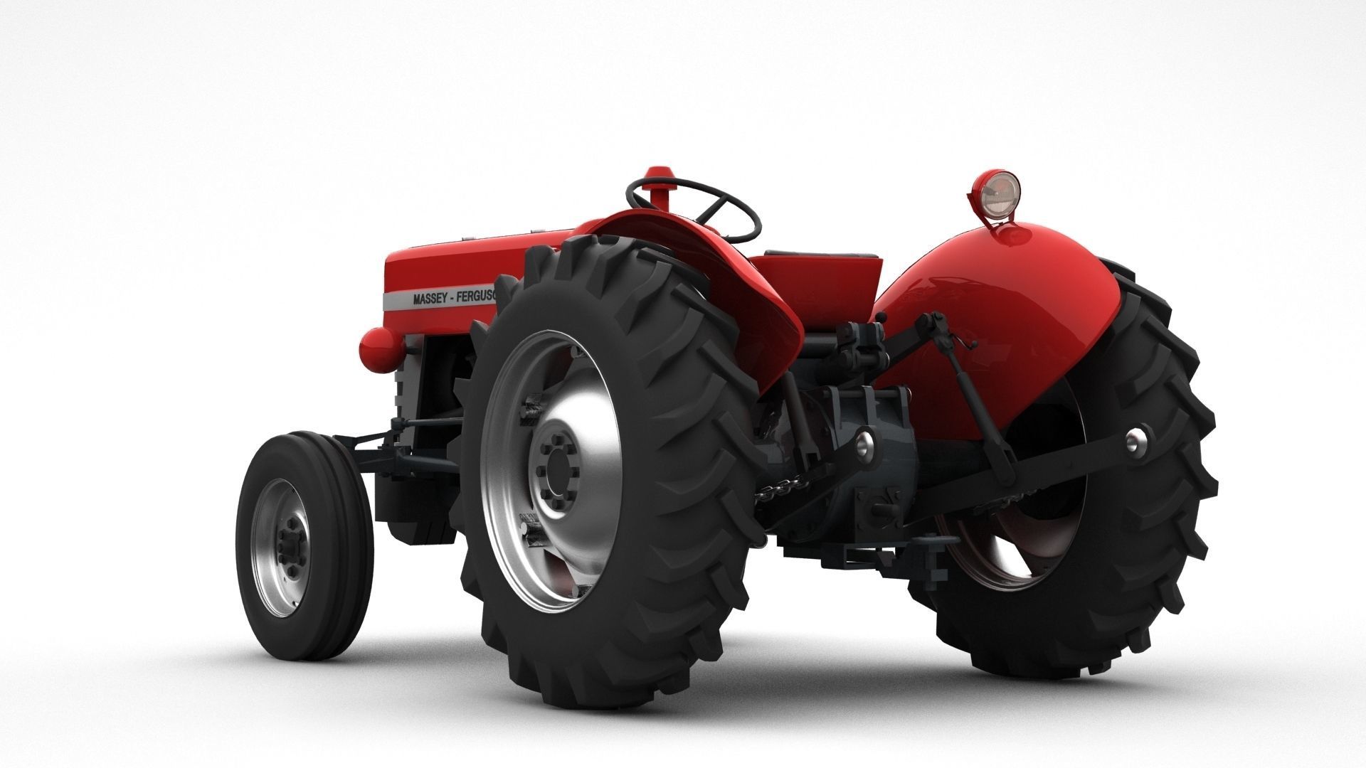 Massey Ferguson 135 - 1964 3D model_3