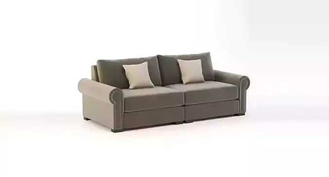 Darby Home Co Lebanon Modular Sectional Sofa Two Seater