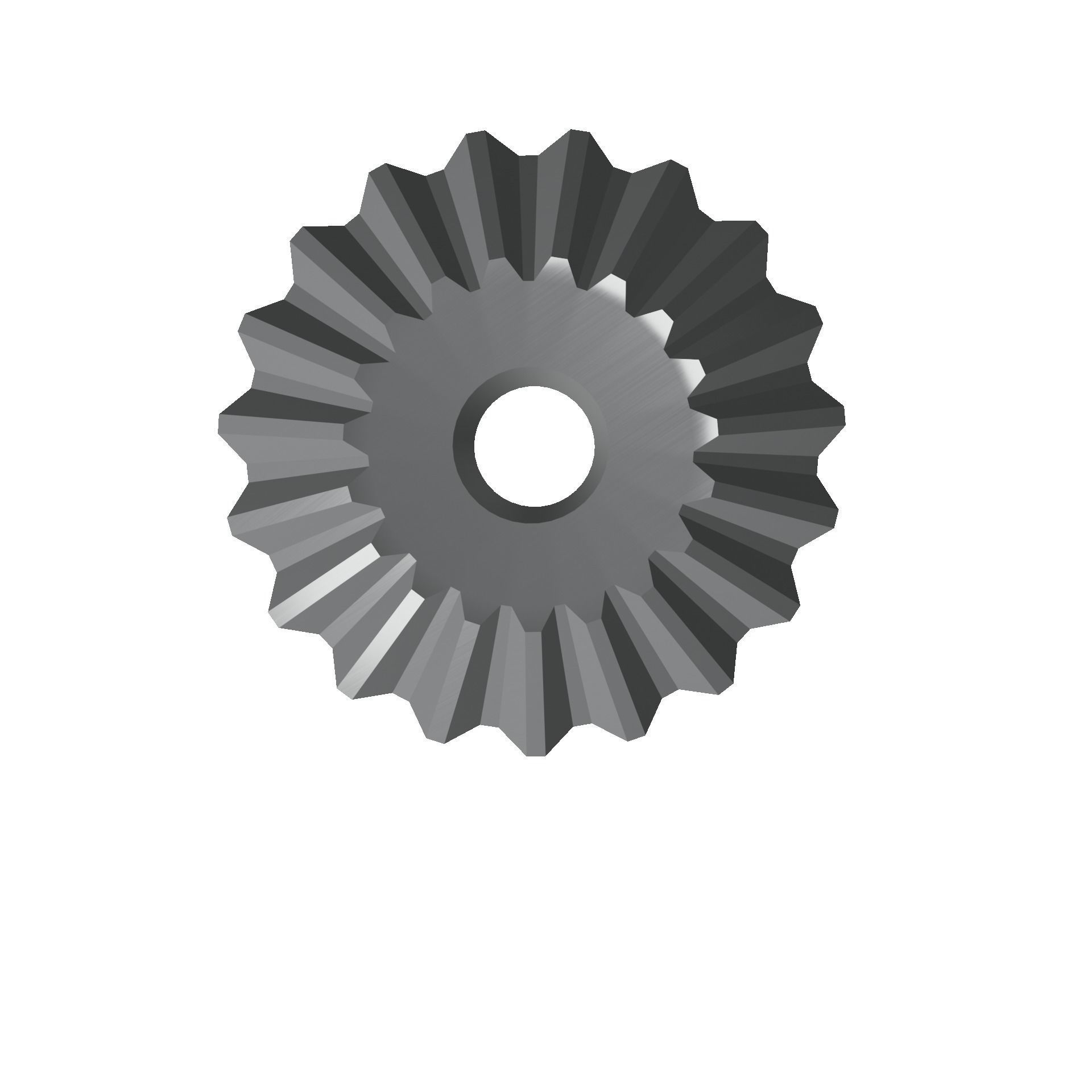 Miter Gear Low-poly 3D model_27