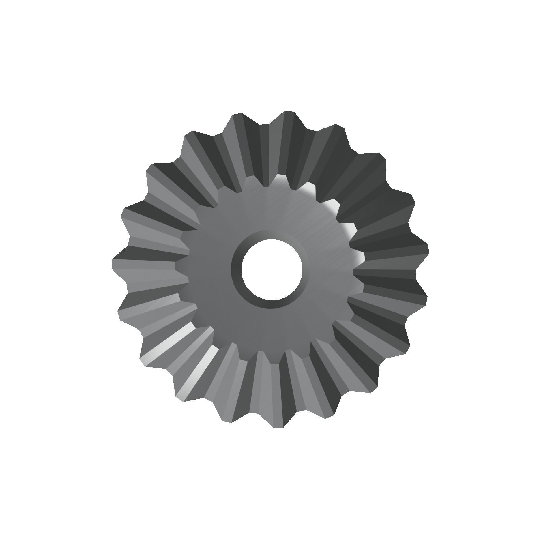 Miter Gear Low-poly 3D model_28