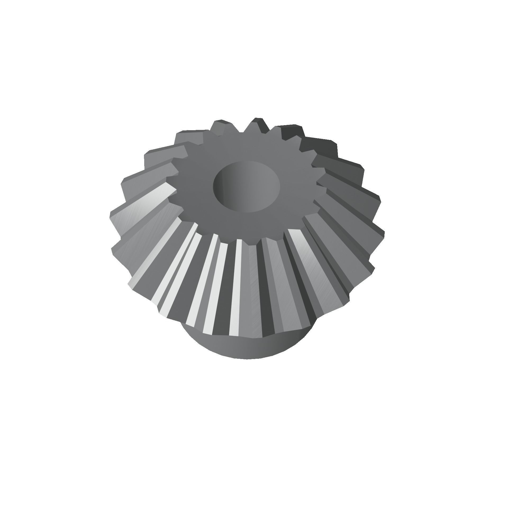 Miter Gear Low-poly 3D model_26