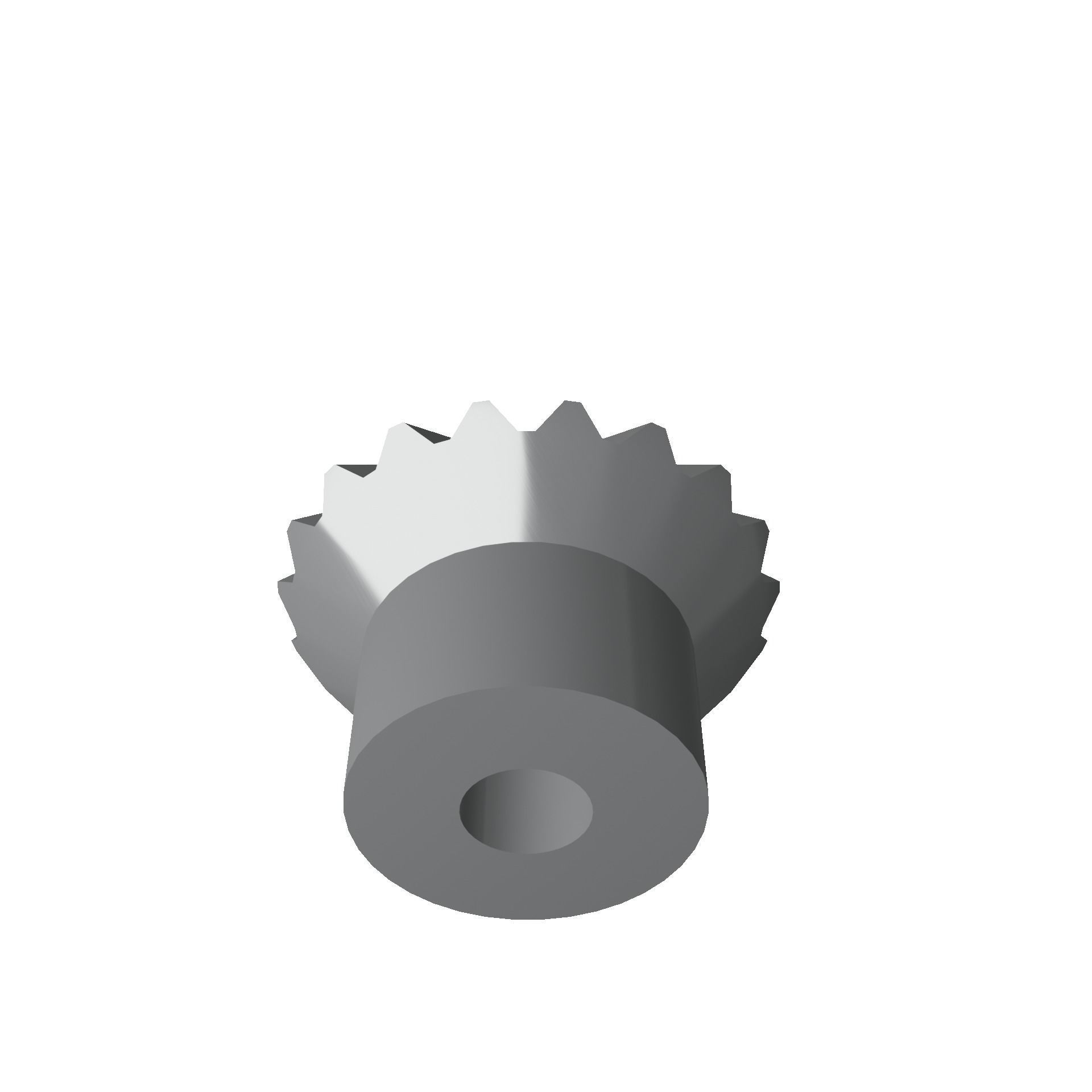Miter Gear Low-poly 3D model_19