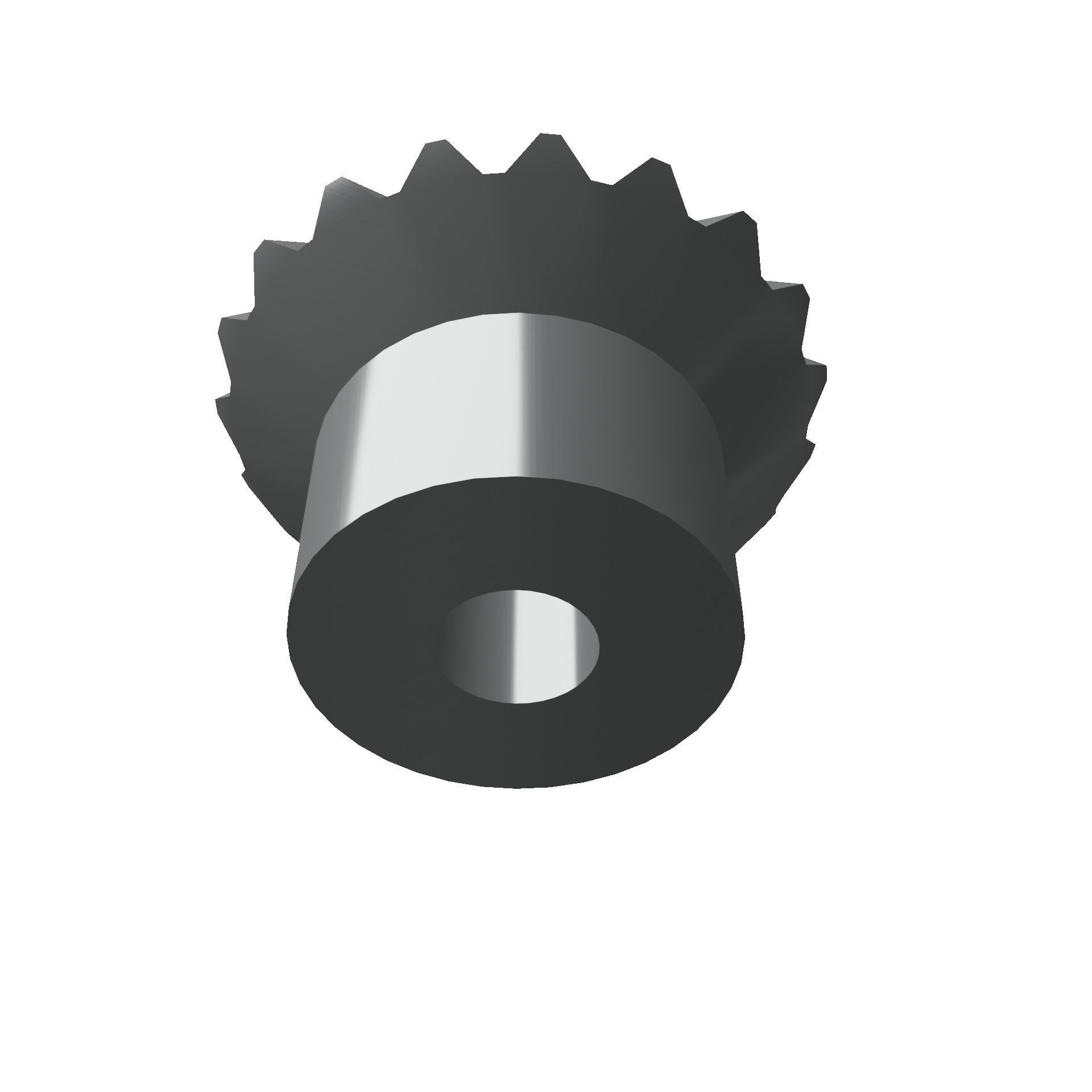 Miter Gear Low-poly 3D model_30