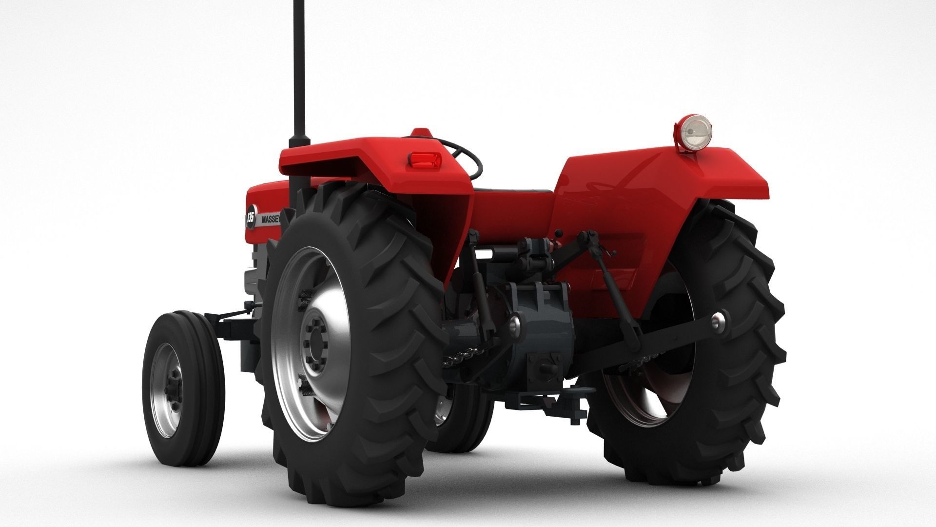 Massey Ferguson 135 - 1965 3D model_3