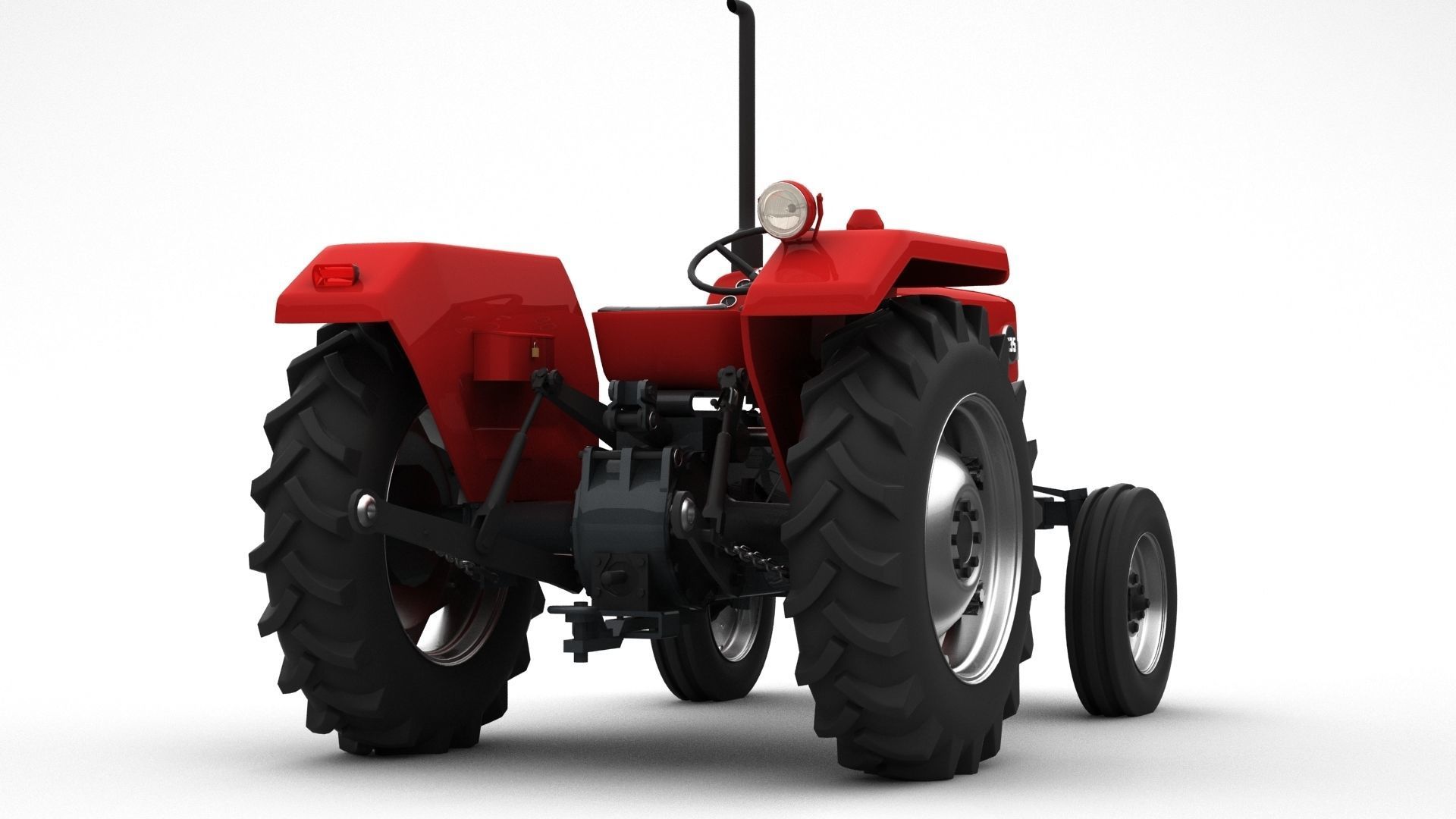 Massey Ferguson 135 - 1965 3D model_5