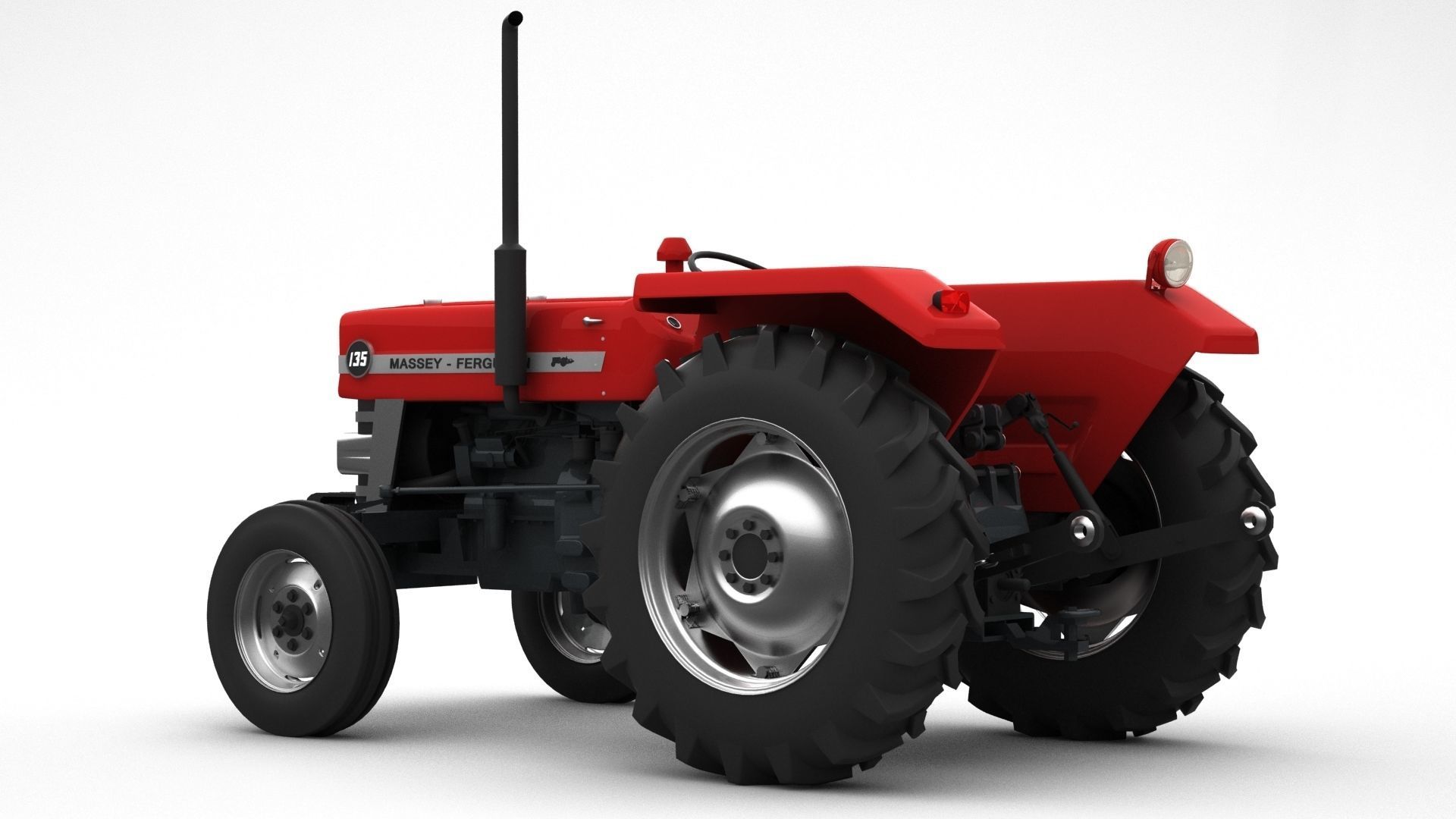 Massey Ferguson 135 - 1965 3D model_2
