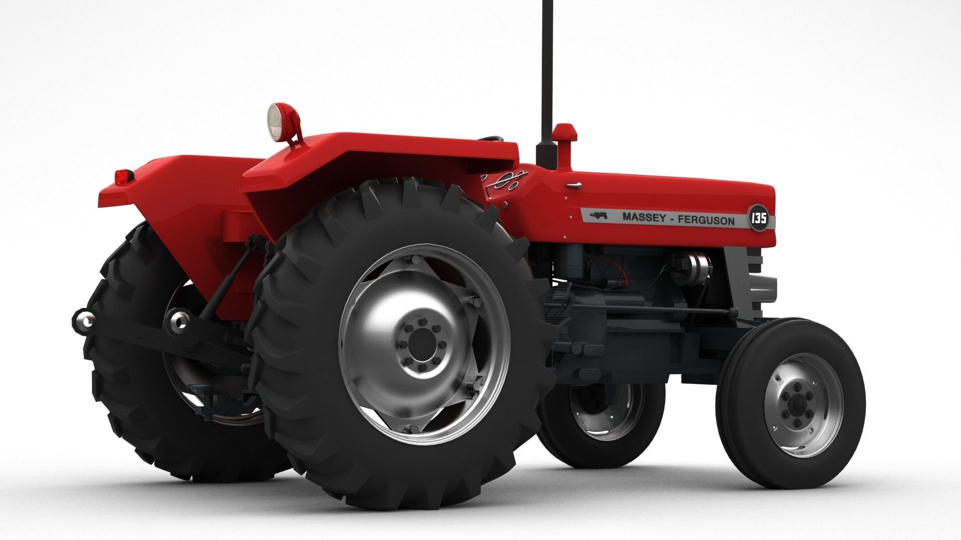 Massey Ferguson 135 - 1965 3D model_6