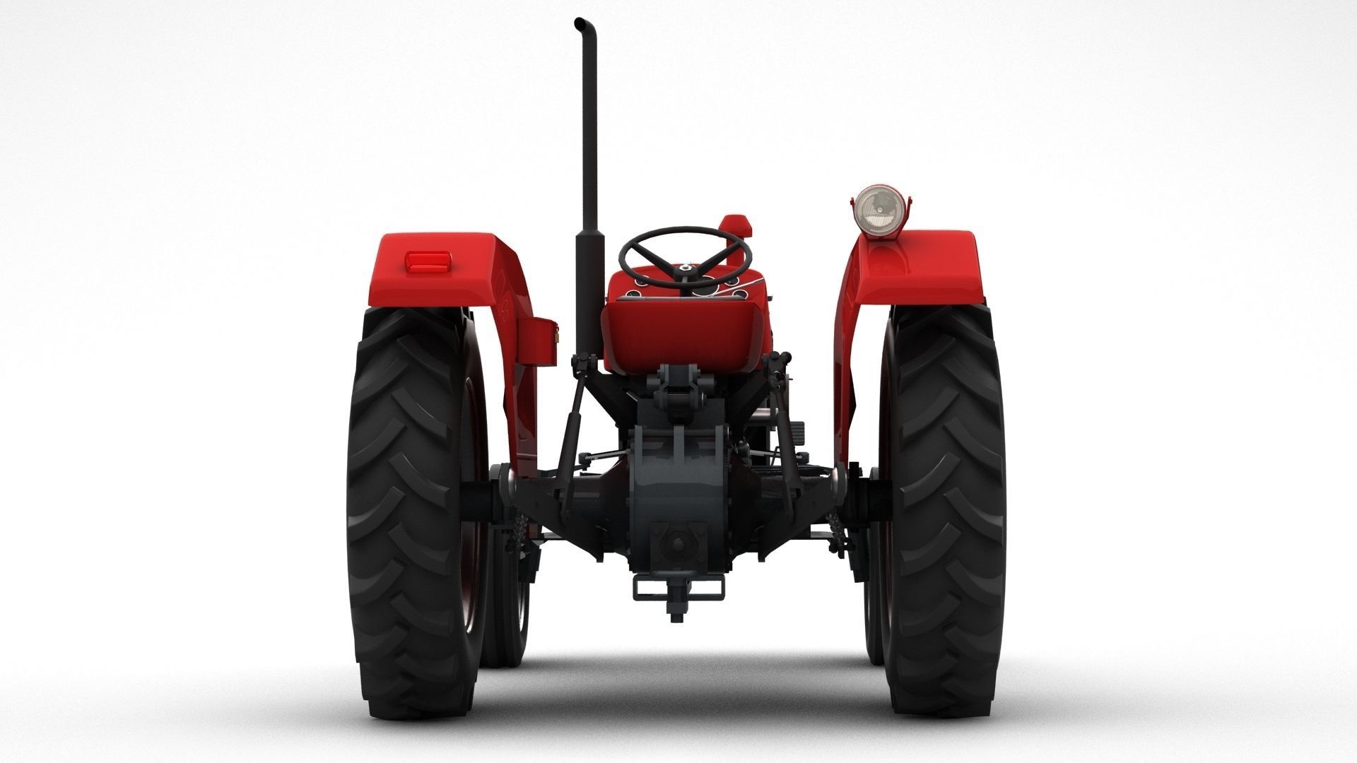 Massey Ferguson 135 - 1965 3D model_4