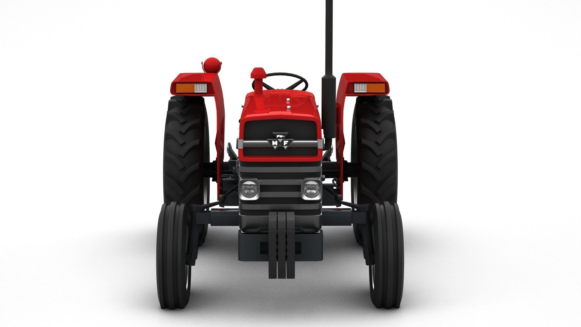 Massey Ferguson 135 - 1965 3D model_10