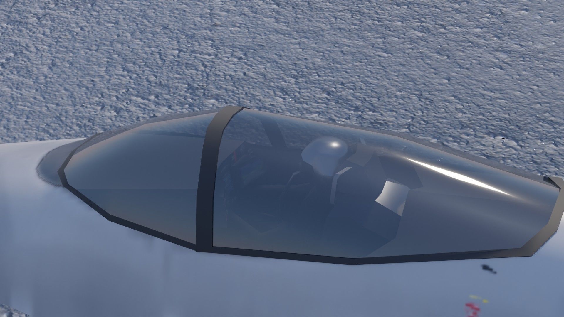 Northrop YF-23 Black Widow Low-poly 3D model_21