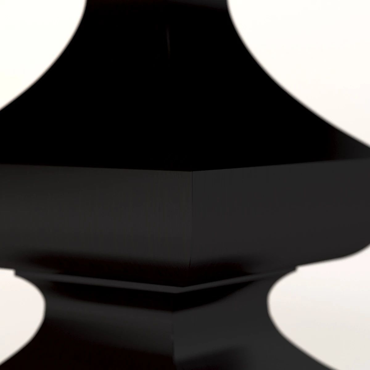 Decorative Barnsley Dining Table 3D model_7