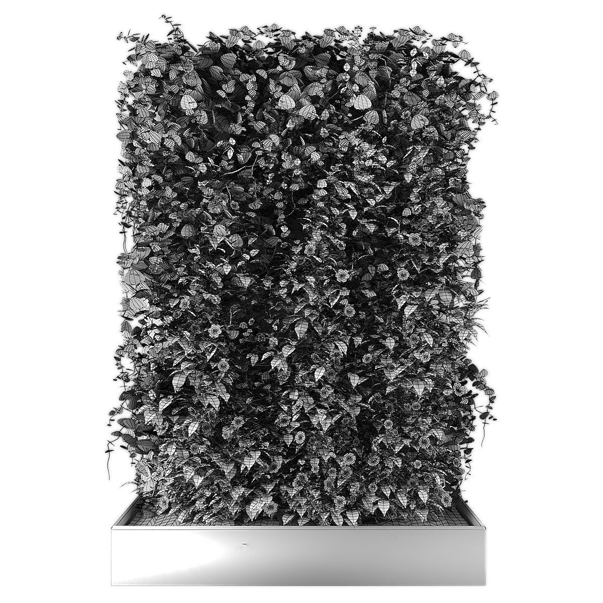 Vertical garden 187 Low-poly 3D model_3