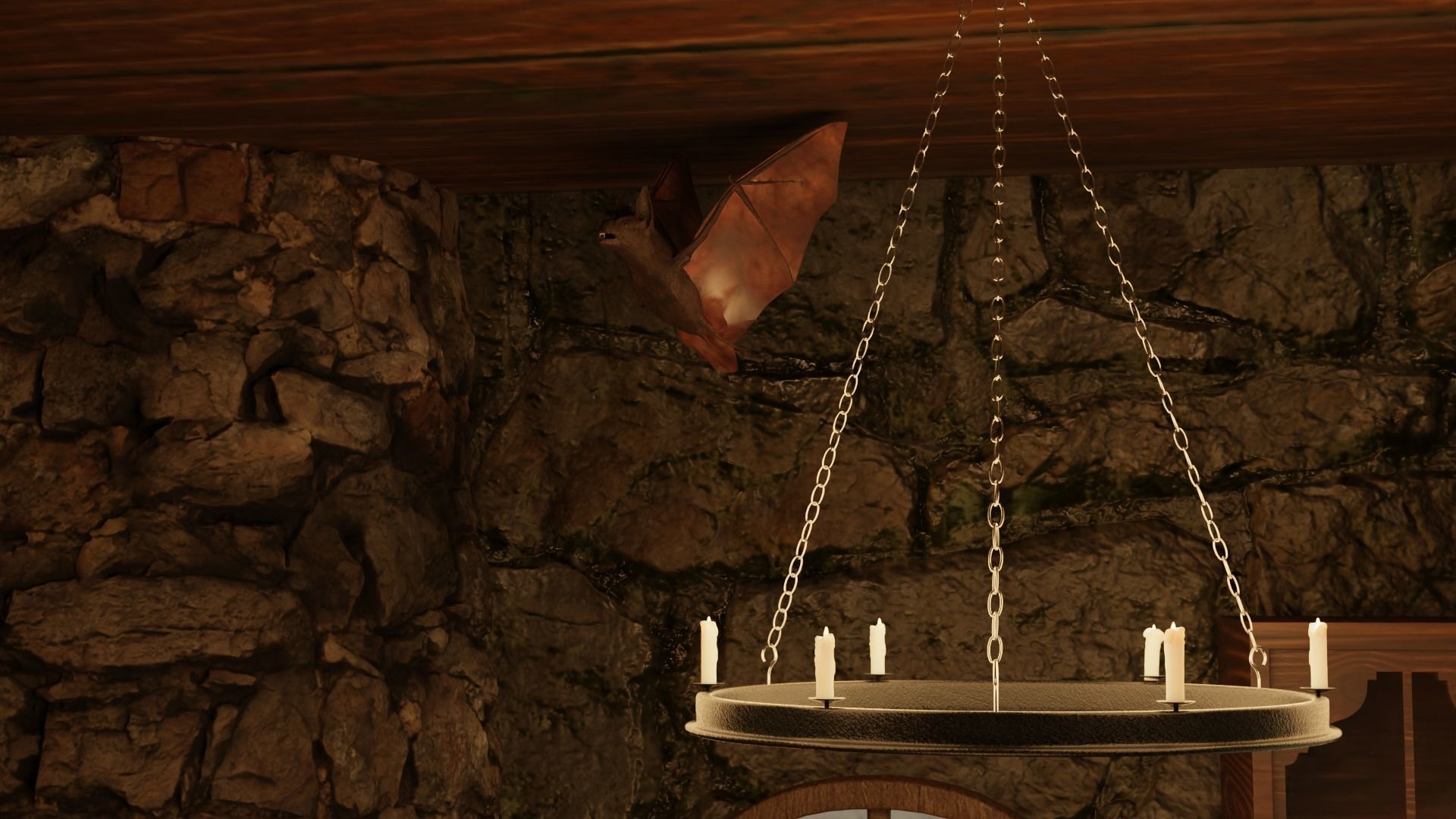 Witch house 3D model_5
