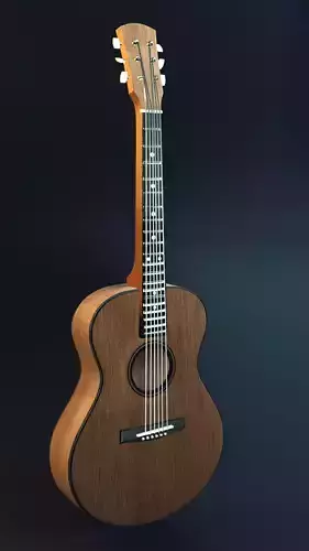 Classical acoustic guitar model