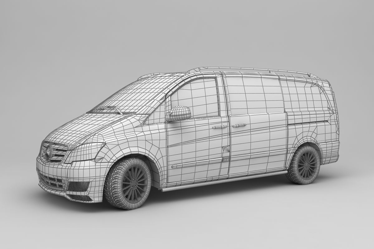 Mercedes Vito Sport X 3D model_10
