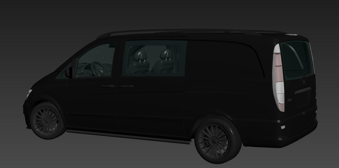 Mercedes Vito Sport X 3D model_11