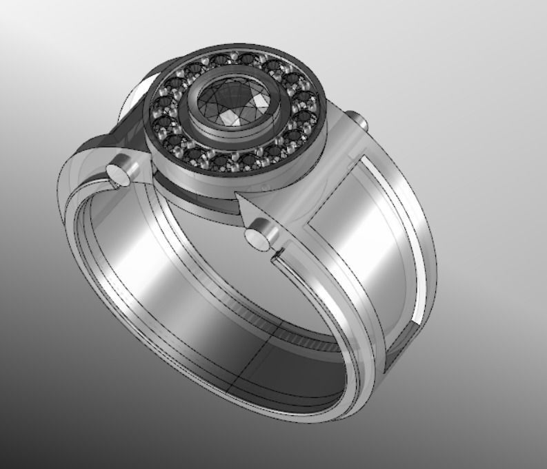 Ring od281 3D print model_17