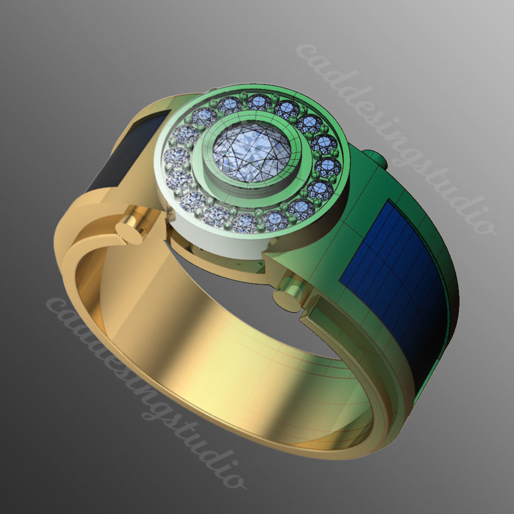 Ring od281 3D print model_1