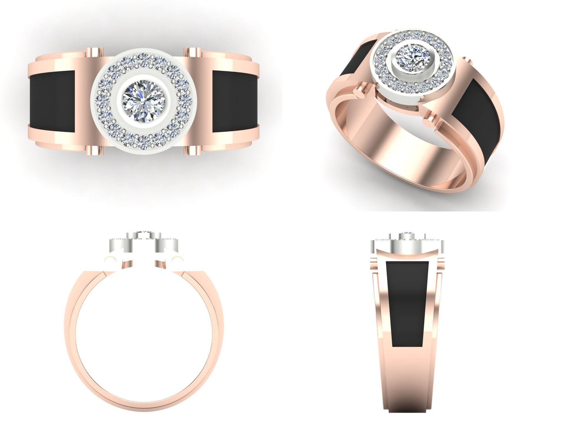 Ring od281 3D print model_4